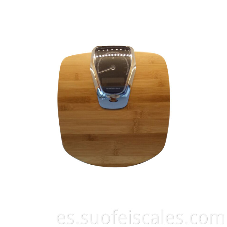 SF 122 Escala de peso corporal digital de baño de baño de bambú de alta calidad 180 kg